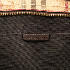 Haymarket Check Coated Canvas Tote