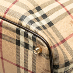 Haymarket Check Coated Canvas Tote