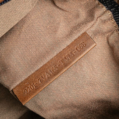 Mini Denim Lock Shopping Tote