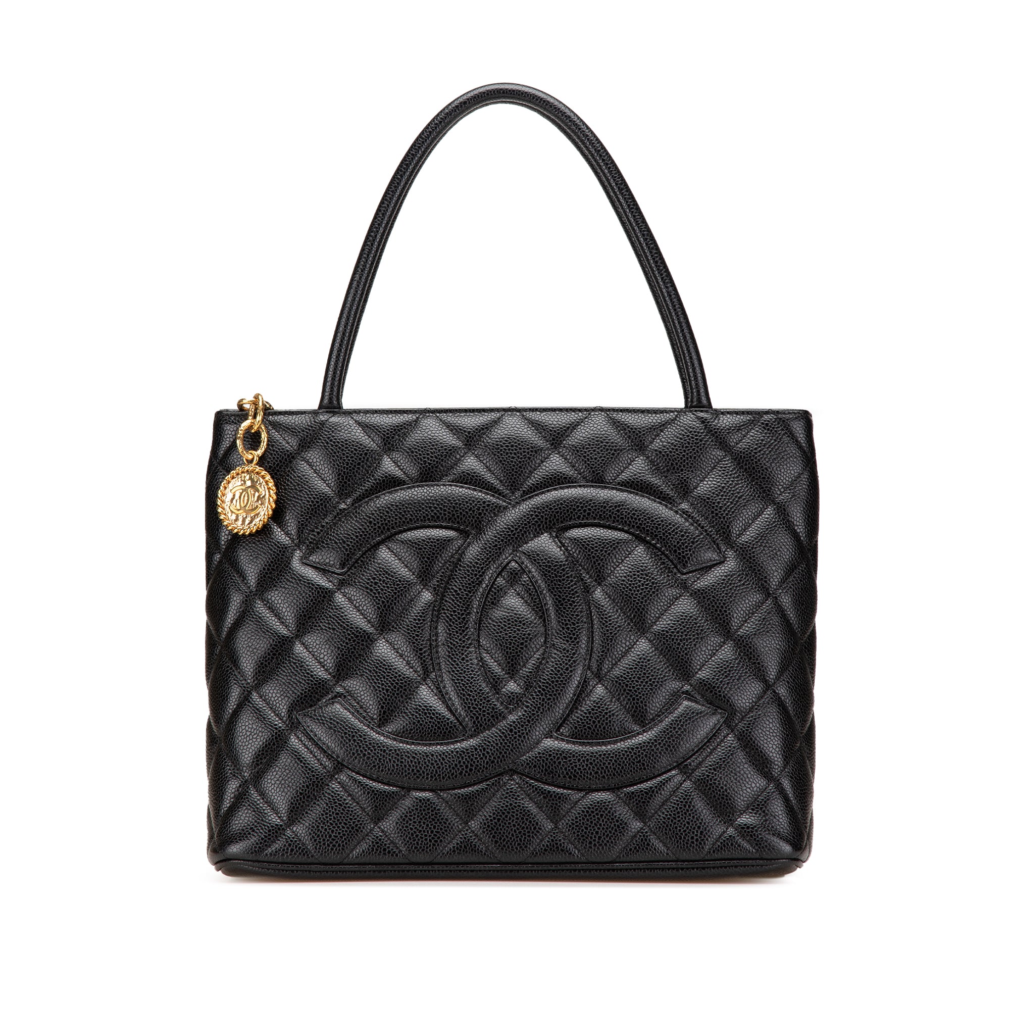 Caviar Medallion Tote 