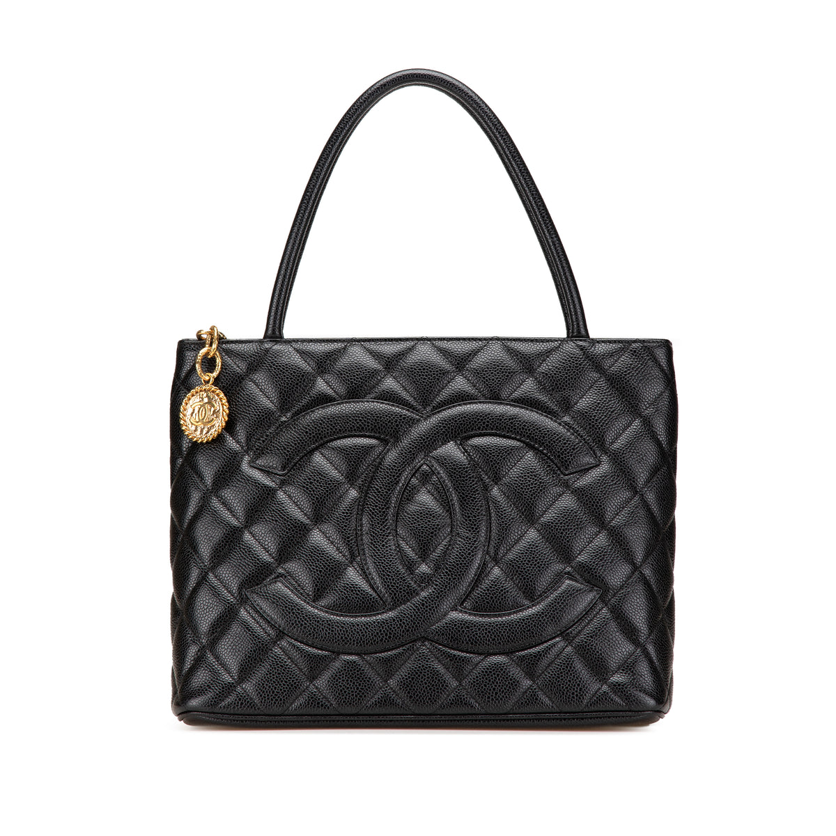 Caviar Medallion Tote 