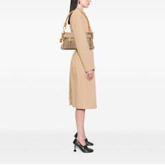 Canvas Utilitarian Shoulder Bag