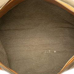 Canvas Utilitarian Shoulder Bag