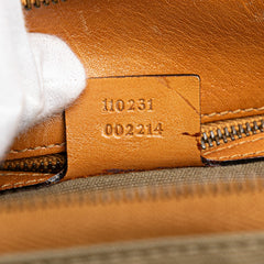 Canvas Utilitarian Shoulder Bag