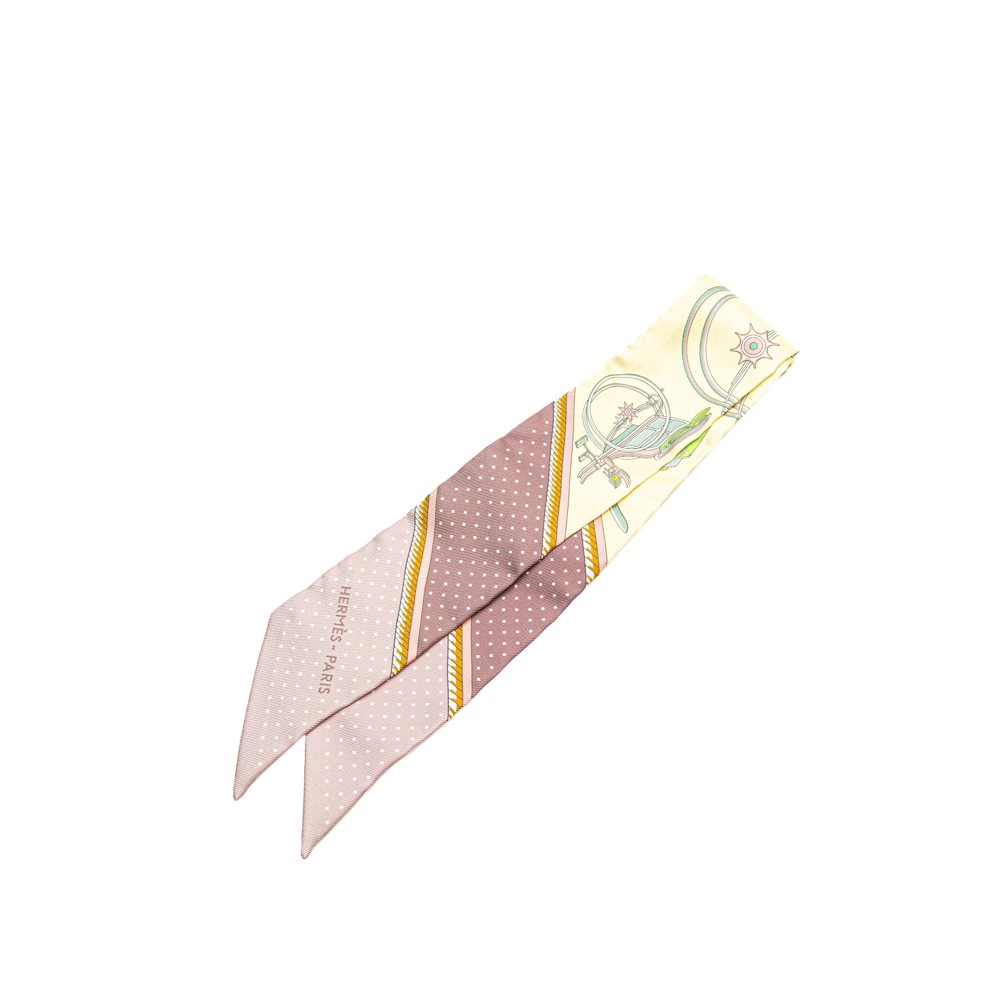 Les Voitures a Transformation Twilly Silk Scarf