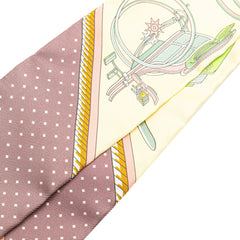 Les Voitures a Transformation Twilly Silk Scarf