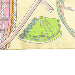 Les Voitures a Transformation Twilly Silk Scarf