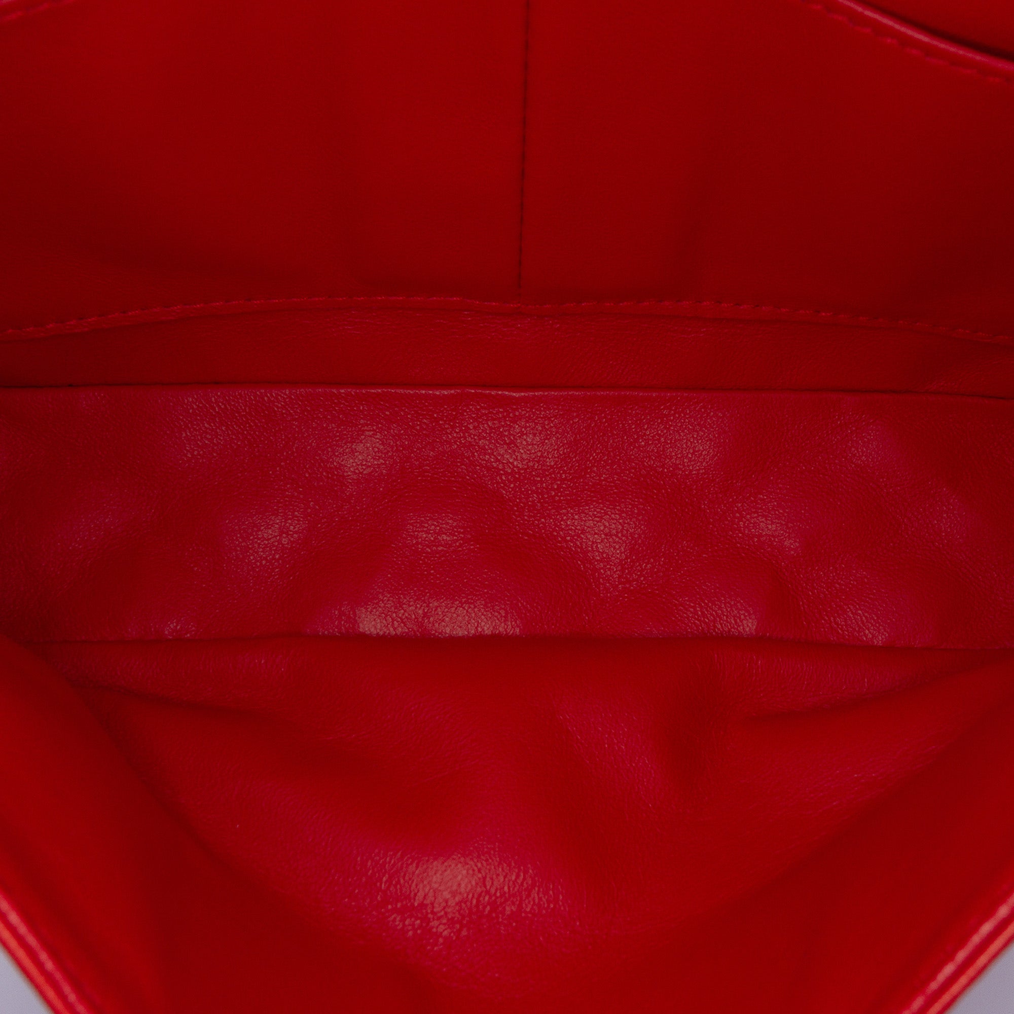 Medium Classic Lambskin Double Flap