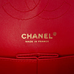 Medium Classic Lambskin Double Flap