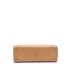 Large Patent Cannage Lady Dior