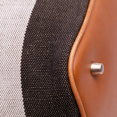 Medium Mega Check Canvas Ashby Bucket Bag