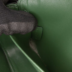 Shiny Calfskin Claude Shoulder Bag