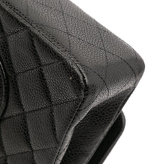 Medium Classic Caviar Double Flap