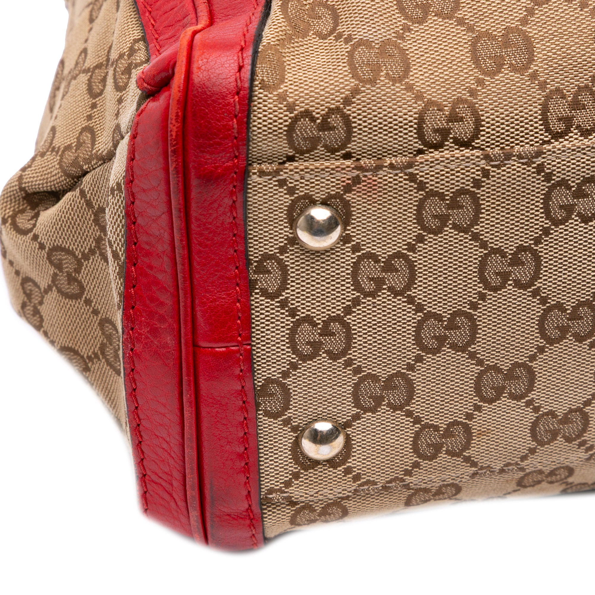 Large GG Canvas Bella Satchel