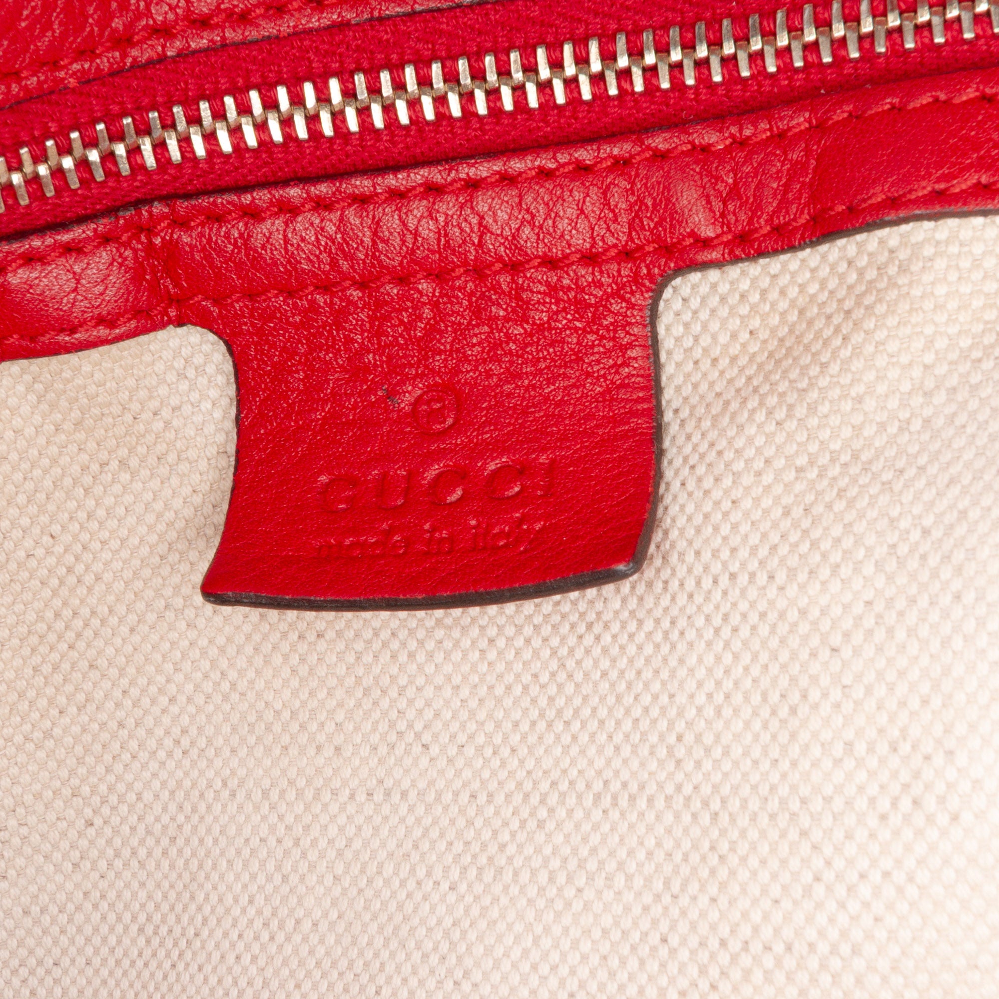 Large GG Canvas Bella Satchel