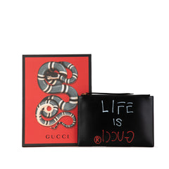 GucciGhost Life is Gucci Zip Pouch