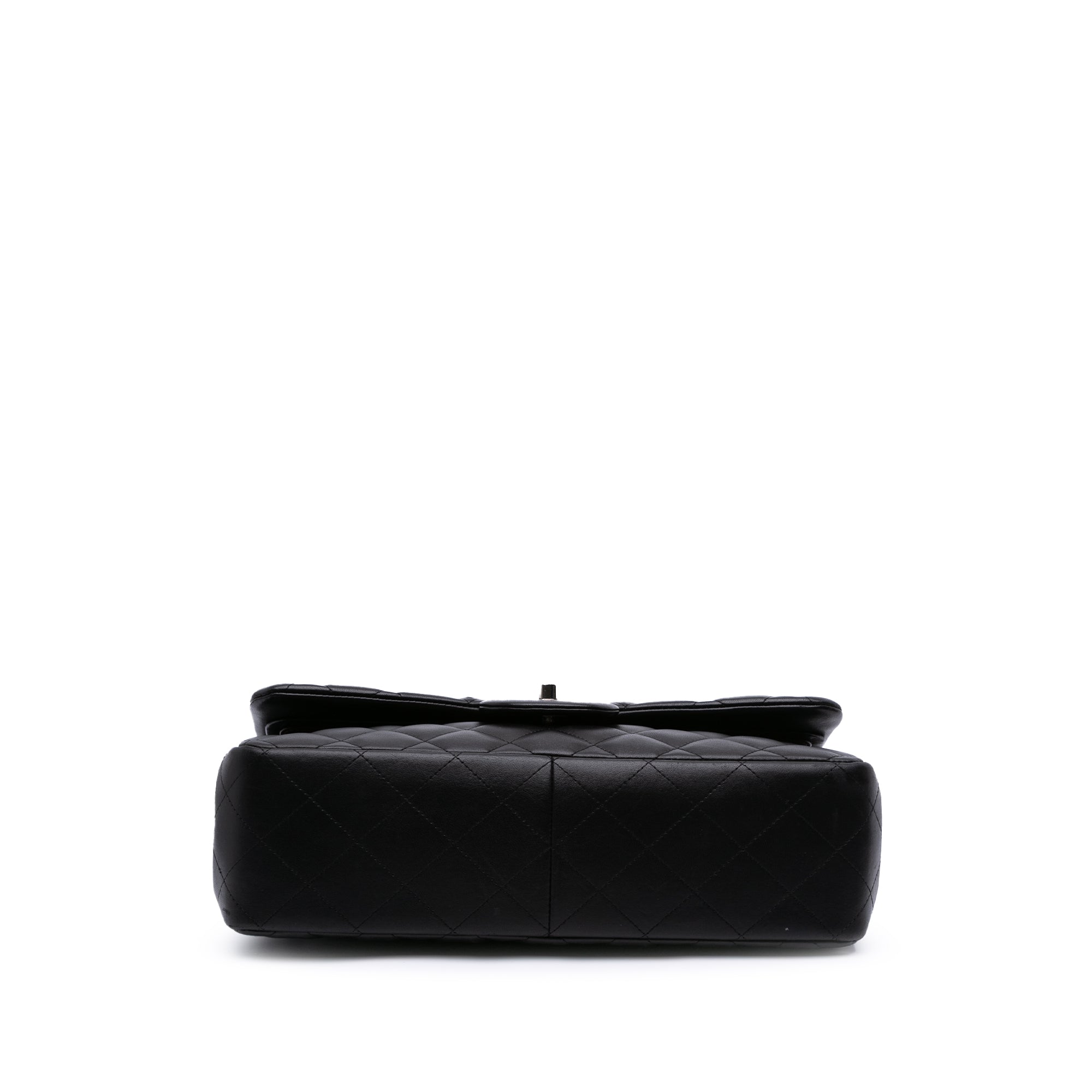 Jumbo Classic Lambskin Double Flap