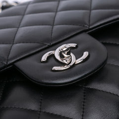 Jumbo Classic Lambskin Double Flap