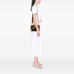 Mini GG Canvas Web Bauletto Top Handle Bag