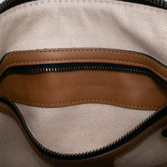 Mini GG Canvas Web Bauletto Top Handle Bag