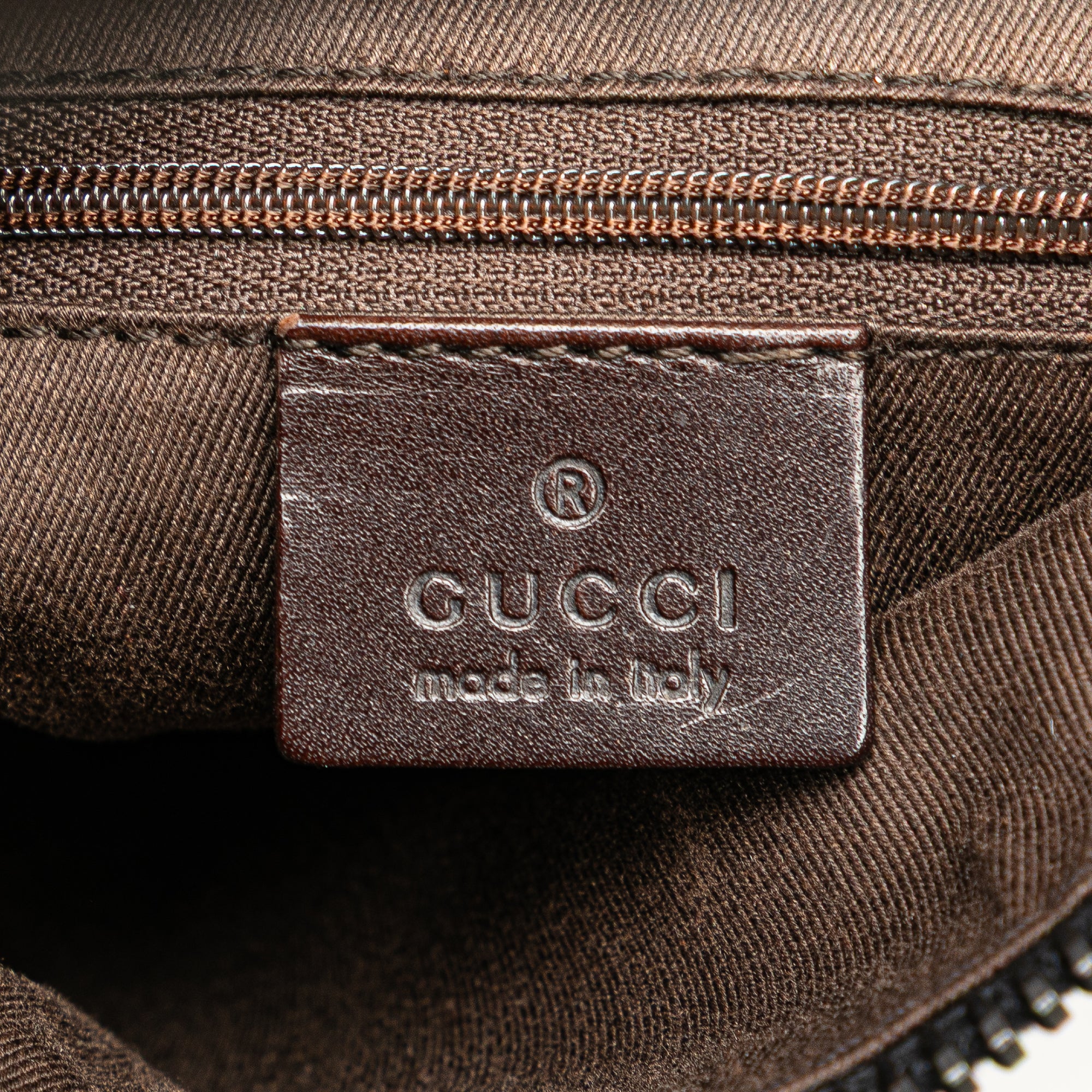 GG Denim Handbag