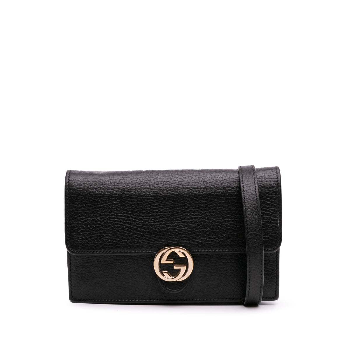 Interlocking G Dollar Calfskin Wallet on Chain