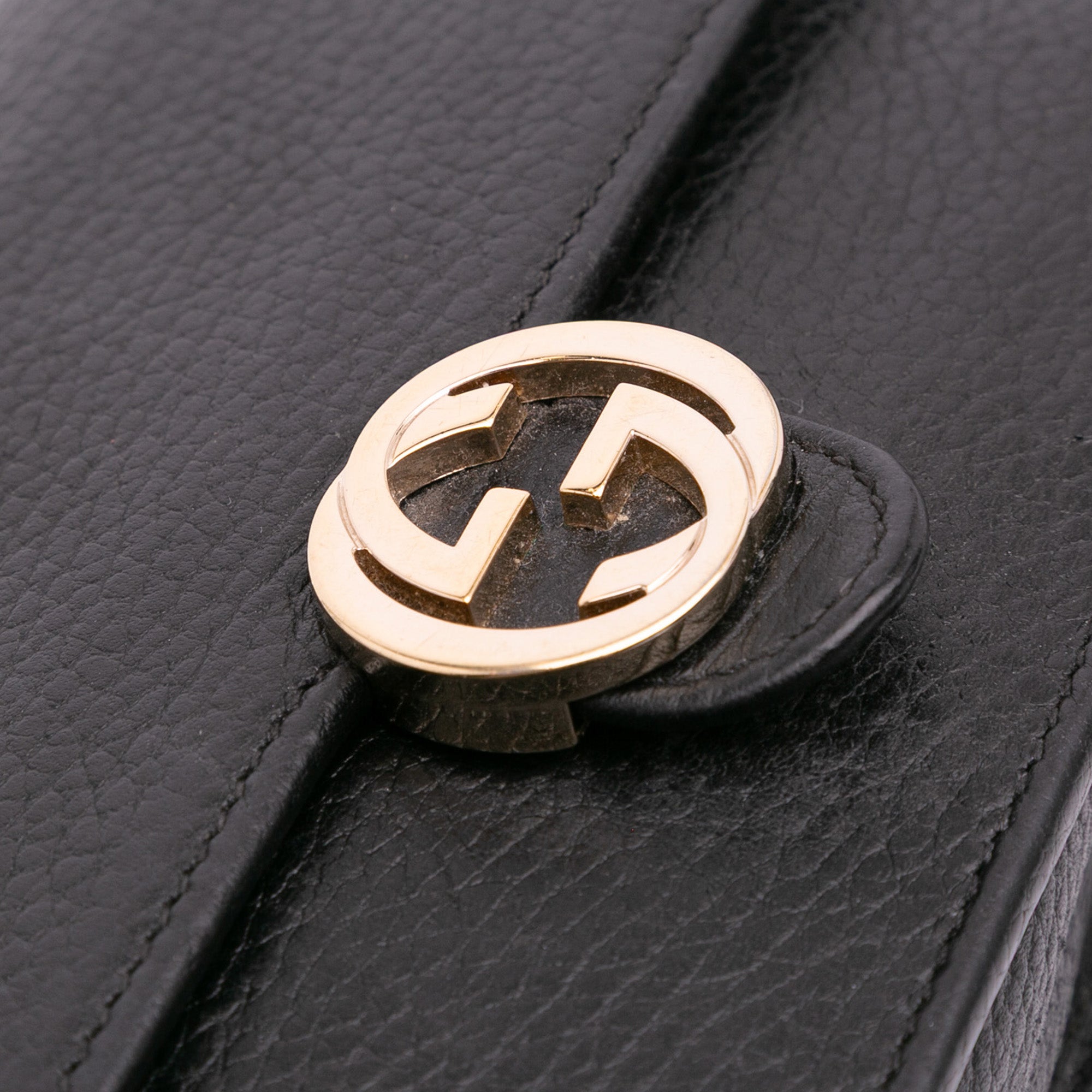 Interlocking G Dollar Calfskin Wallet on Chain