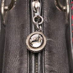 Anselm Reyle Medium Metallic Lambskin Cannage Lady Dior