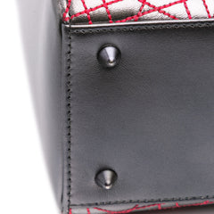 Anselm Reyle Medium Metallic Lambskin Cannage Lady Dior