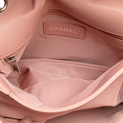Chevron Calfskin Studded Full Flap