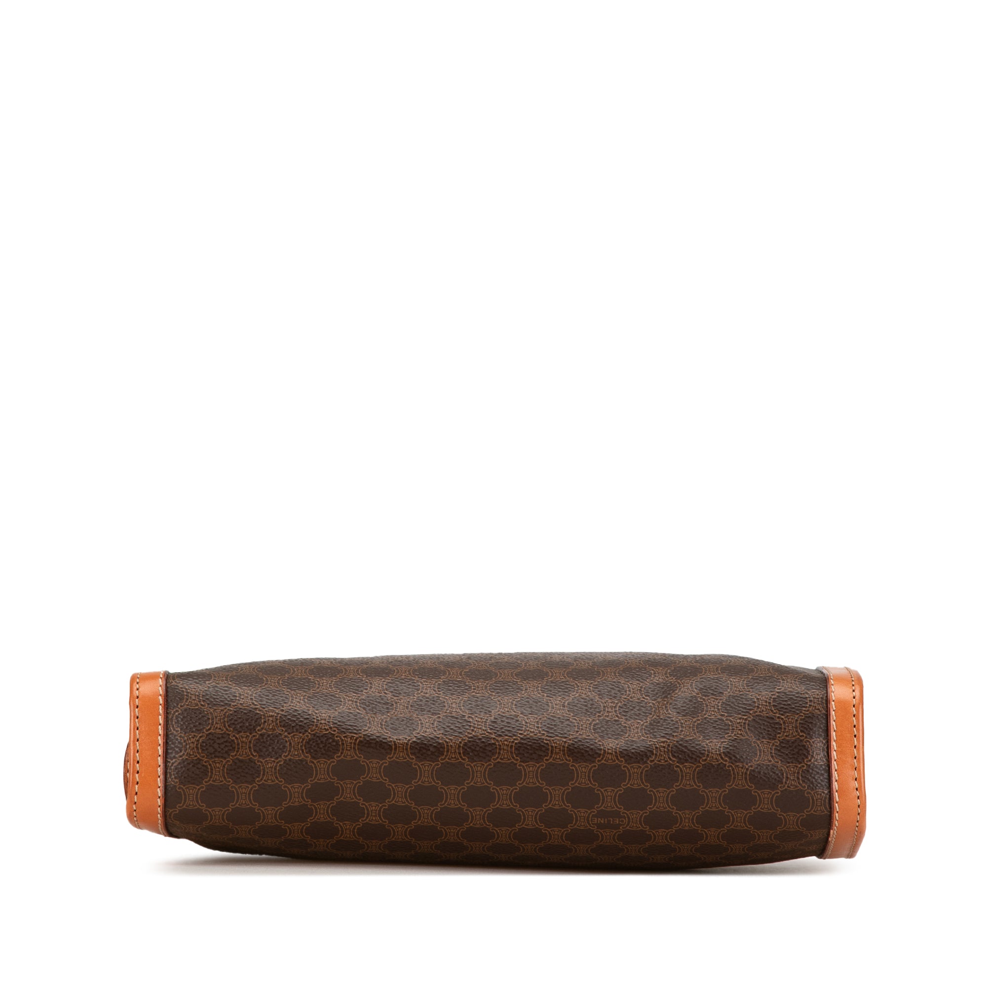 Macadam Coated Canvas Clutch