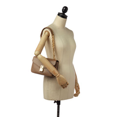 Medium C Bag Leather Crossbody Bag