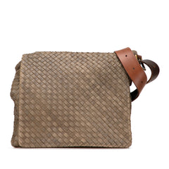 Nappa Intrecciato Messenger Bag
