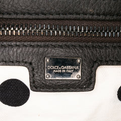 Canvas Family Beach Print Tote