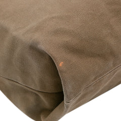 Canvas Family Beach Print Tote