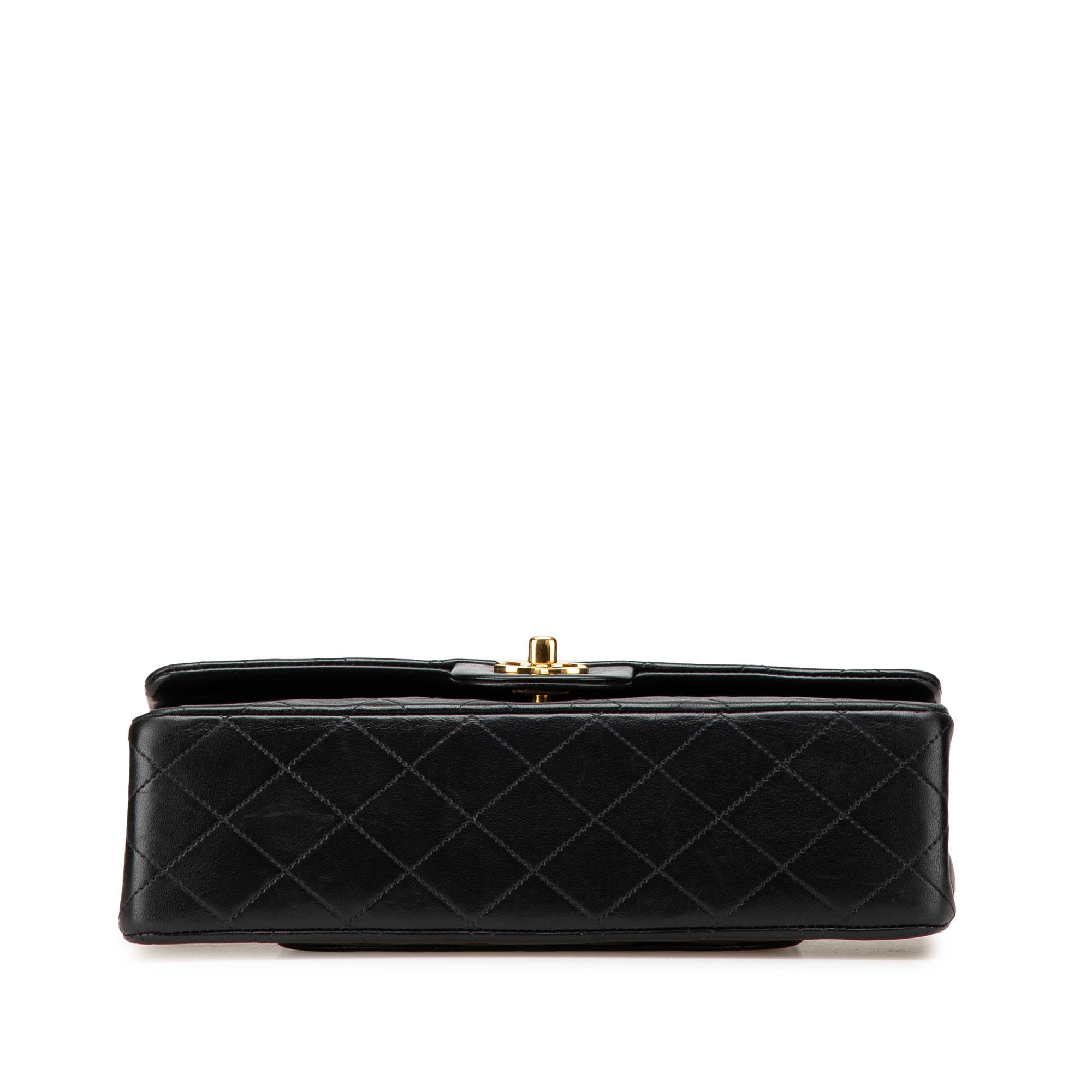 Medium Classic Lambskin Double Flap