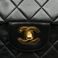 Medium Classic Lambskin Double Flap