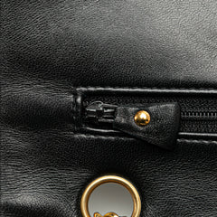 Medium Classic Lambskin Double Flap
