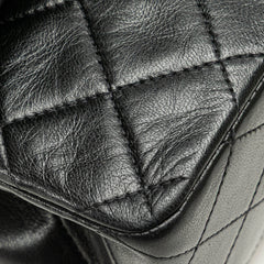 Medium Classic Lambskin Double Flap