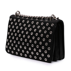 Tessuto Grommet Crossbody
