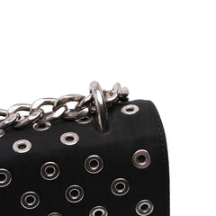 Tessuto Grommet Crossbody