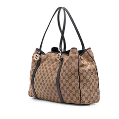 Large GG Canvas Twins Tote