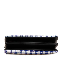 Small Gingham Canvas Trio Crossbody