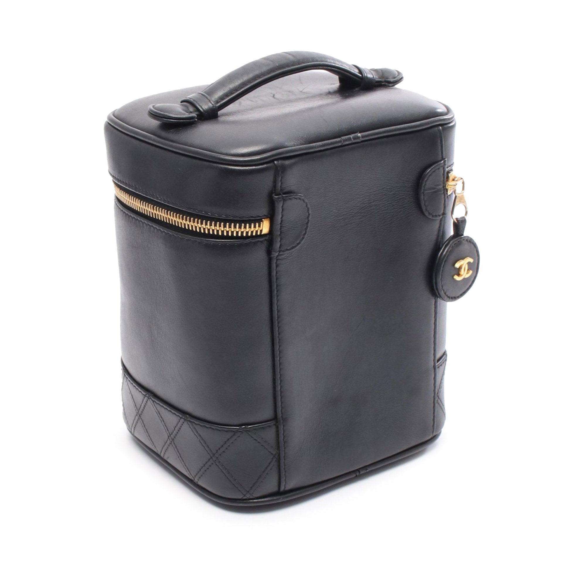 CC Lambskin Vanity Case
