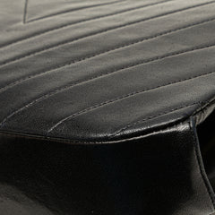 CC Chevron Lambskin Frame Chain Shoulder Bag