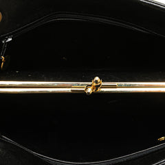 CC Chevron Lambskin Frame Chain Shoulder Bag