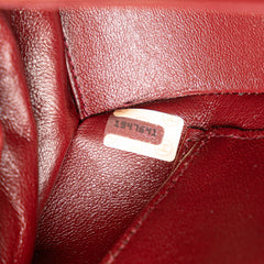 CC Chevron Lambskin Frame Chain Shoulder Bag
