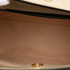 Small Leather Bamboo Diana Satchel