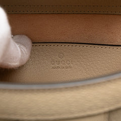Small Leather Bamboo Diana Satchel