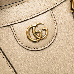 Small Leather Bamboo Diana Satchel
